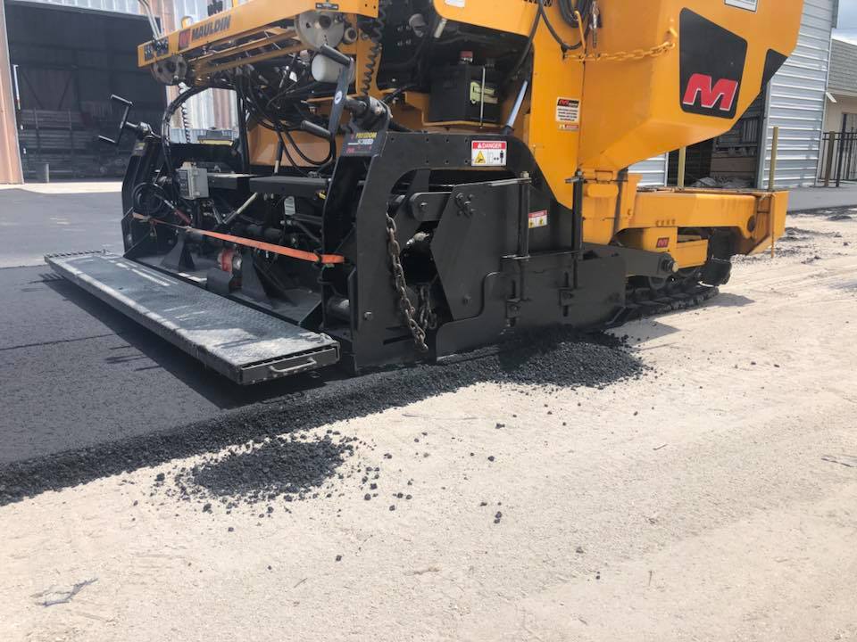 Commercial asphalt resurfacing equipment